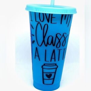 Love my Class a Latte 24oz Color Changing Reusable Tumbler. Great Gift Idea